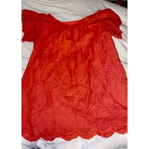 Lace Off the Shoulder Dress